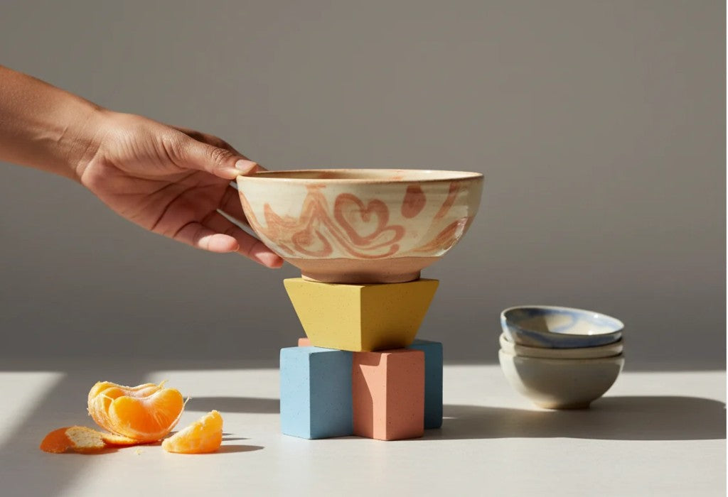 Handmade ceramic bowl
